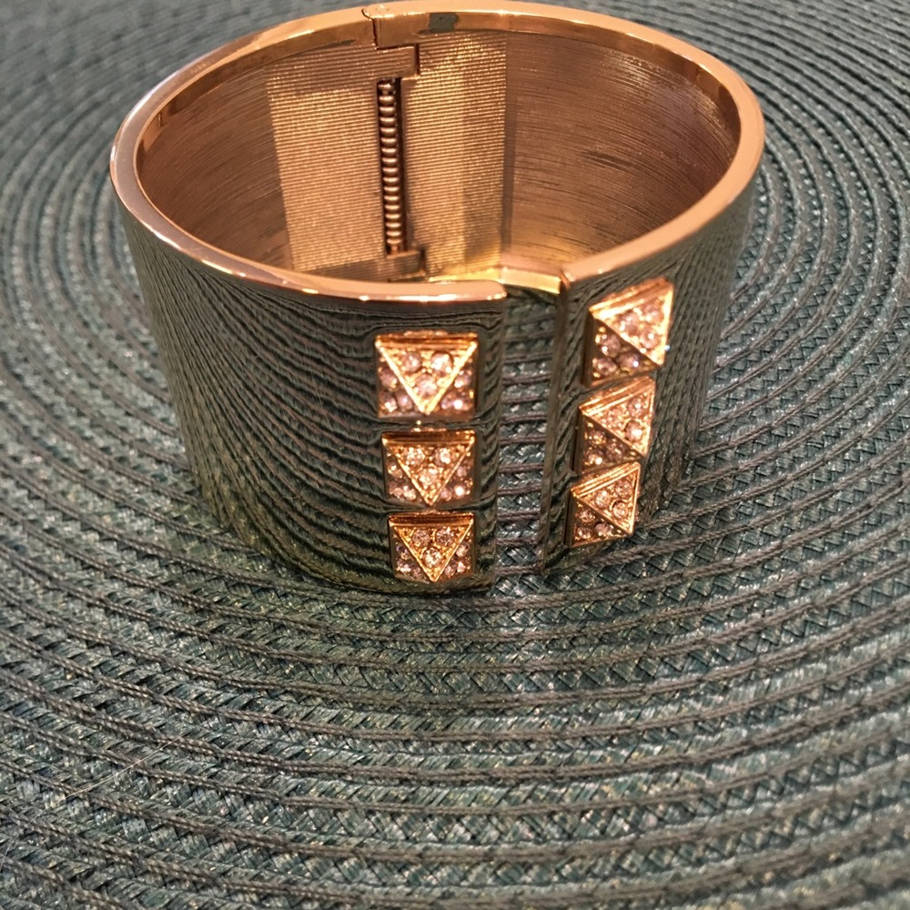 Victorias Secret gold cuff bracelet